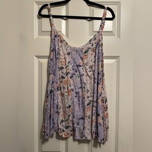 Torrid Floral Swing Tank